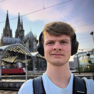 Selfie at the Cologne train station